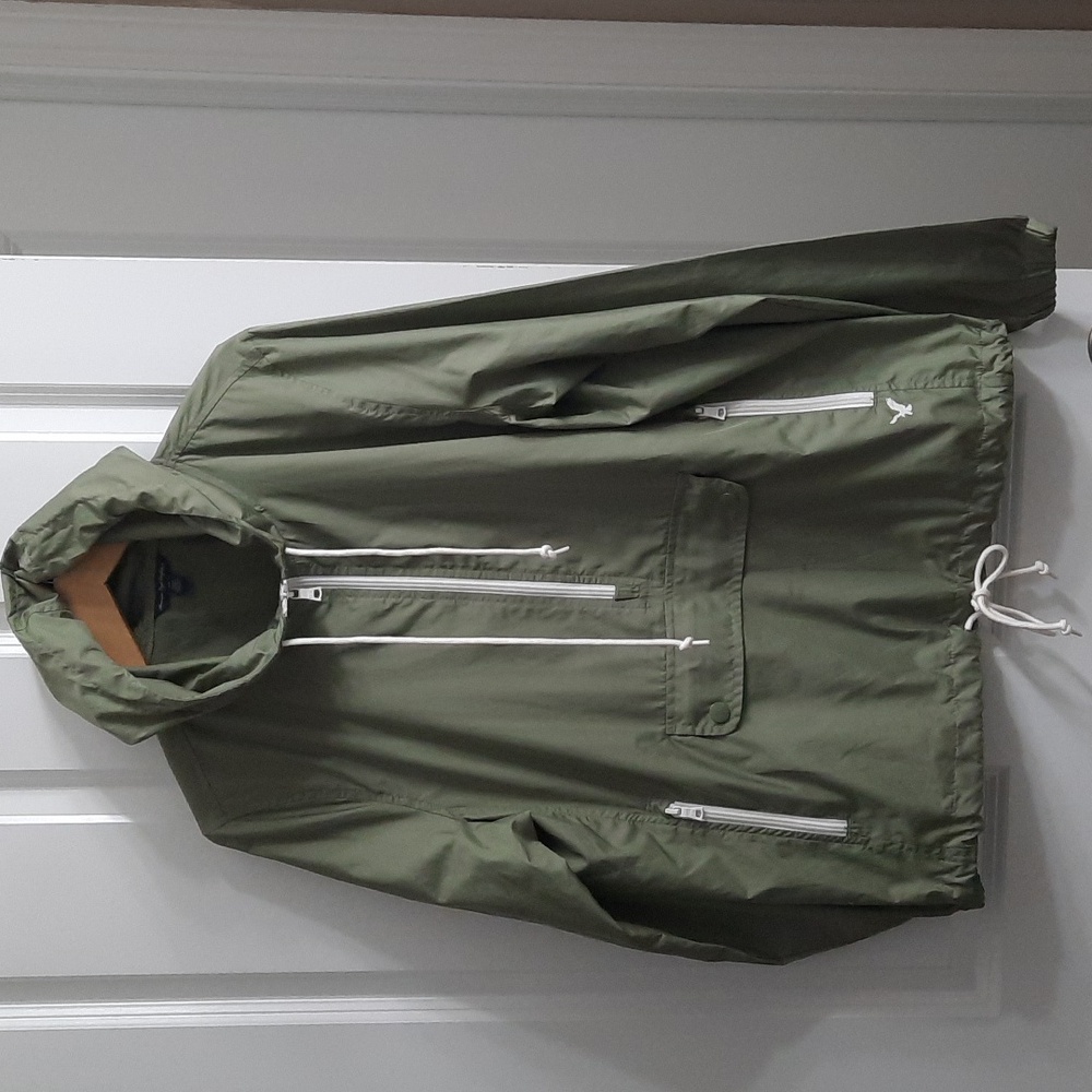 AEO Green Windbreaker